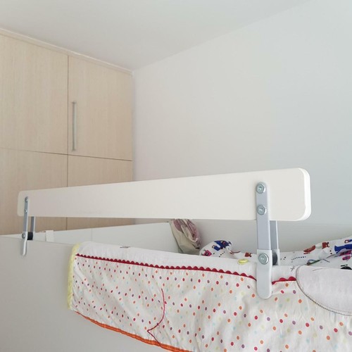 Durable bed guard rail - rail, for