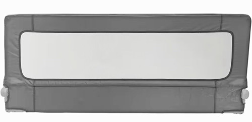 Grey white mesh bed guard - grey,